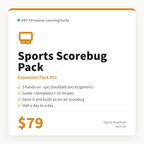 Expansion Pack #1 — Sports Scorebug Practice Pack ― XPression用拡張パック｜DBT Partners Studio