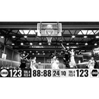 Bball Baseline Score Banner ― XPression用スコアバグ／スポーツグラフィックス｜DBT Partners Studio