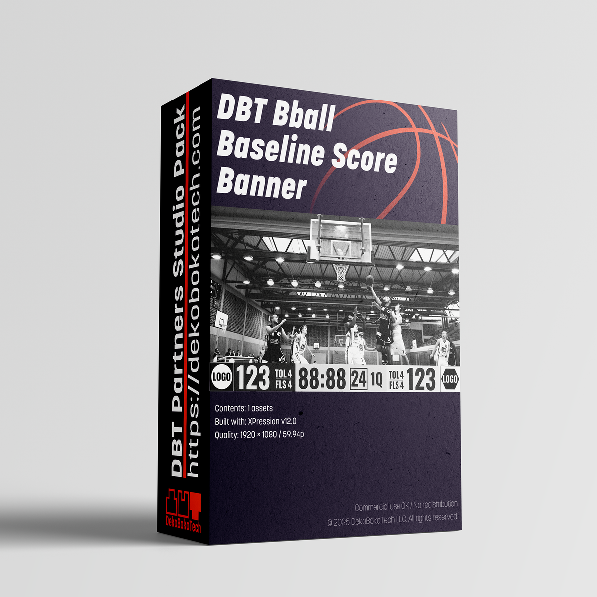 Bball Baseline Score Banner – DBTPartnersStudio
