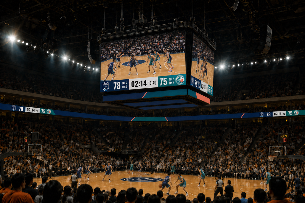 Bball Baseline Score Banner