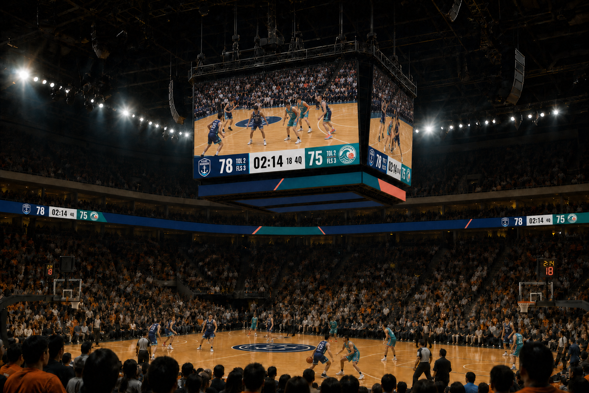 Bball Baseline Score Banner