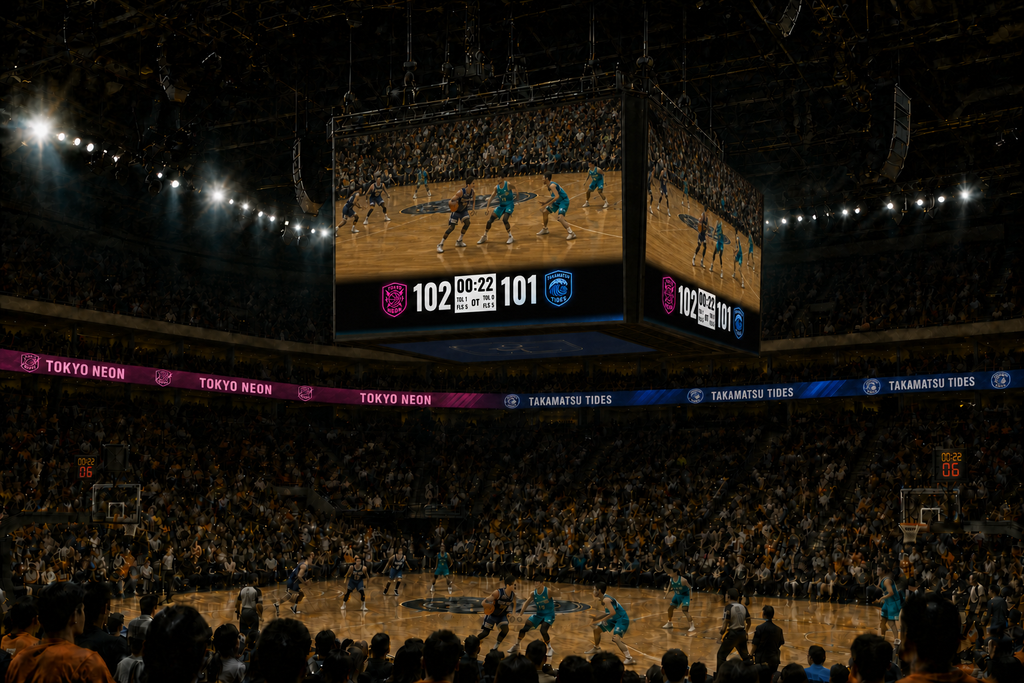 Bball Minimal Score Strip
