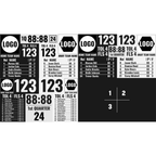 Bball Full Screen Roster Pack ― XPression用スコアバグ／スポーツグラフィックス｜DBT Partners Studio