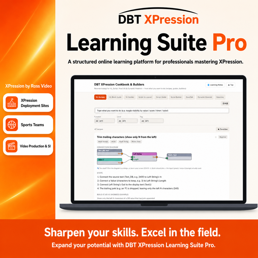 DBT XPression Learning Suite Pro (on-line)