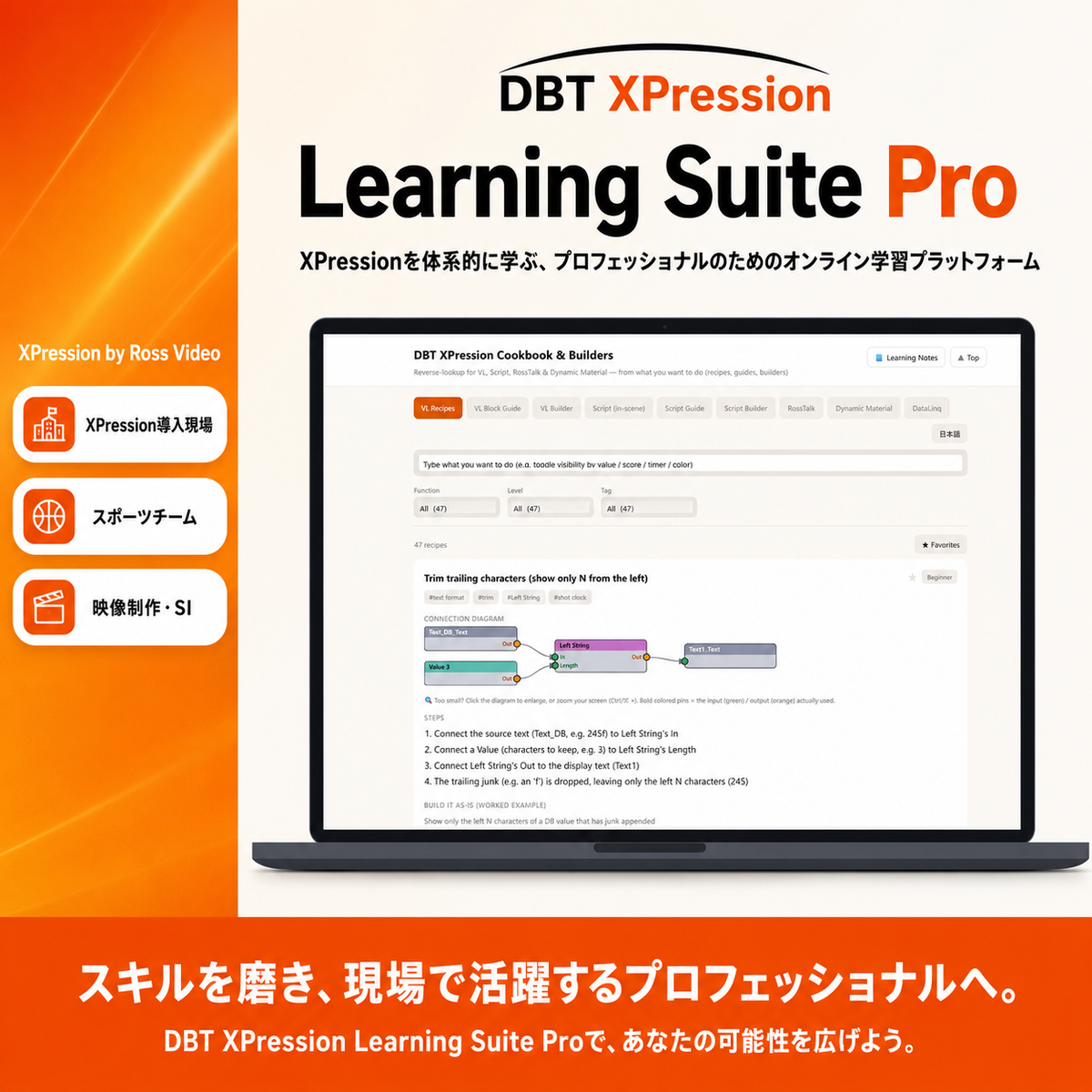DBT XPression Learning Suite Pro (on-line)