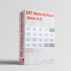 MaterialPack - Snow v1.0 ― XPression用マテリアルパック｜DBT Partners Studio