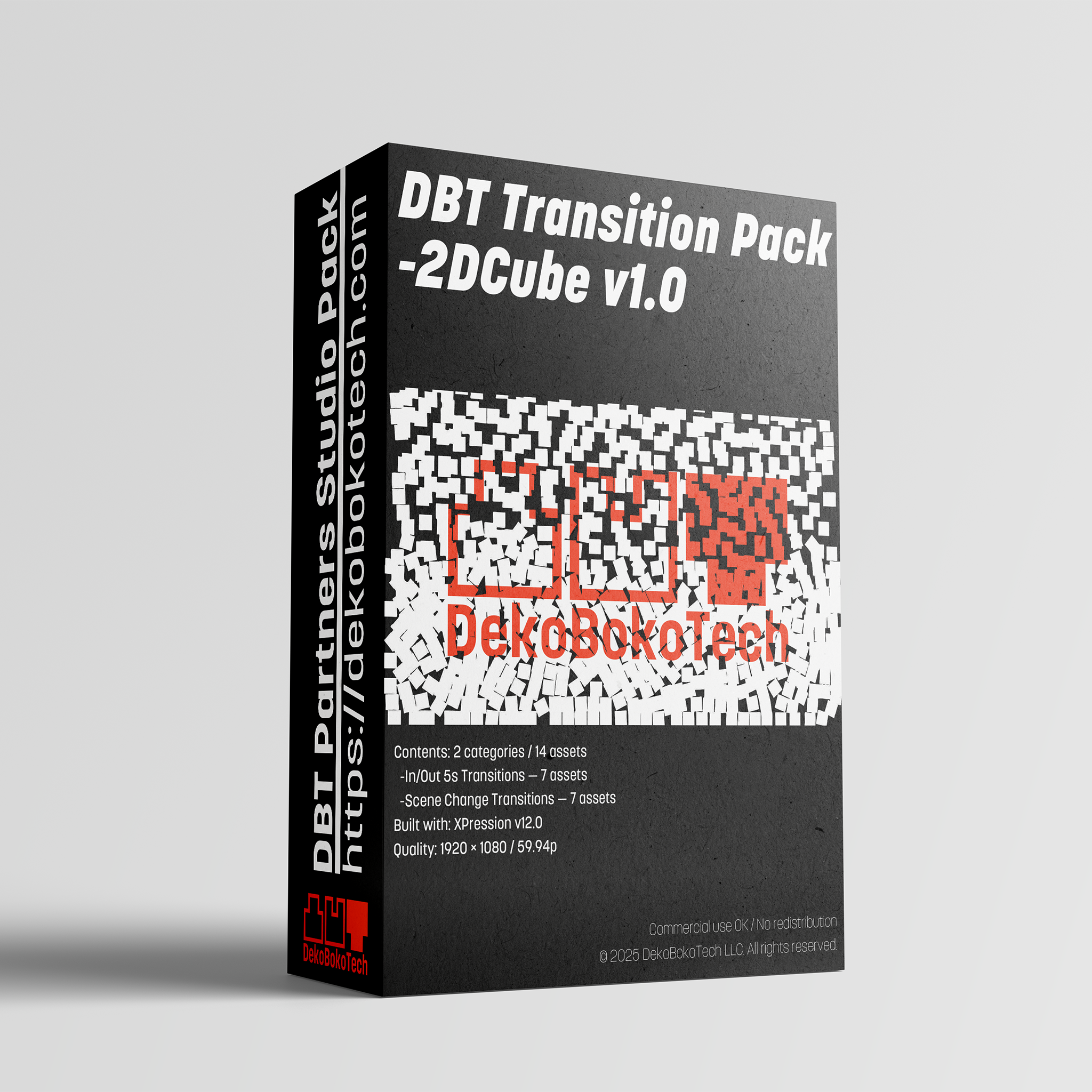 DBT_Transition Pack - 2DCube v1.0