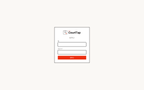 Login screen